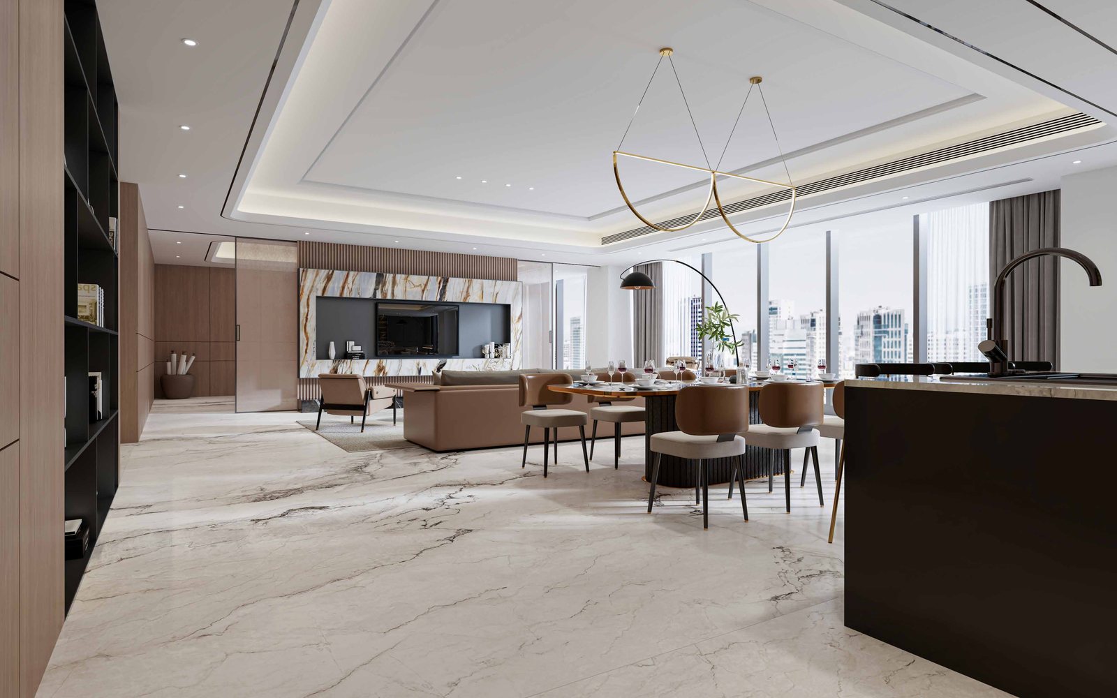 Versatile porcelain tile systems for modern homes, commercial spaces and full-project specification.