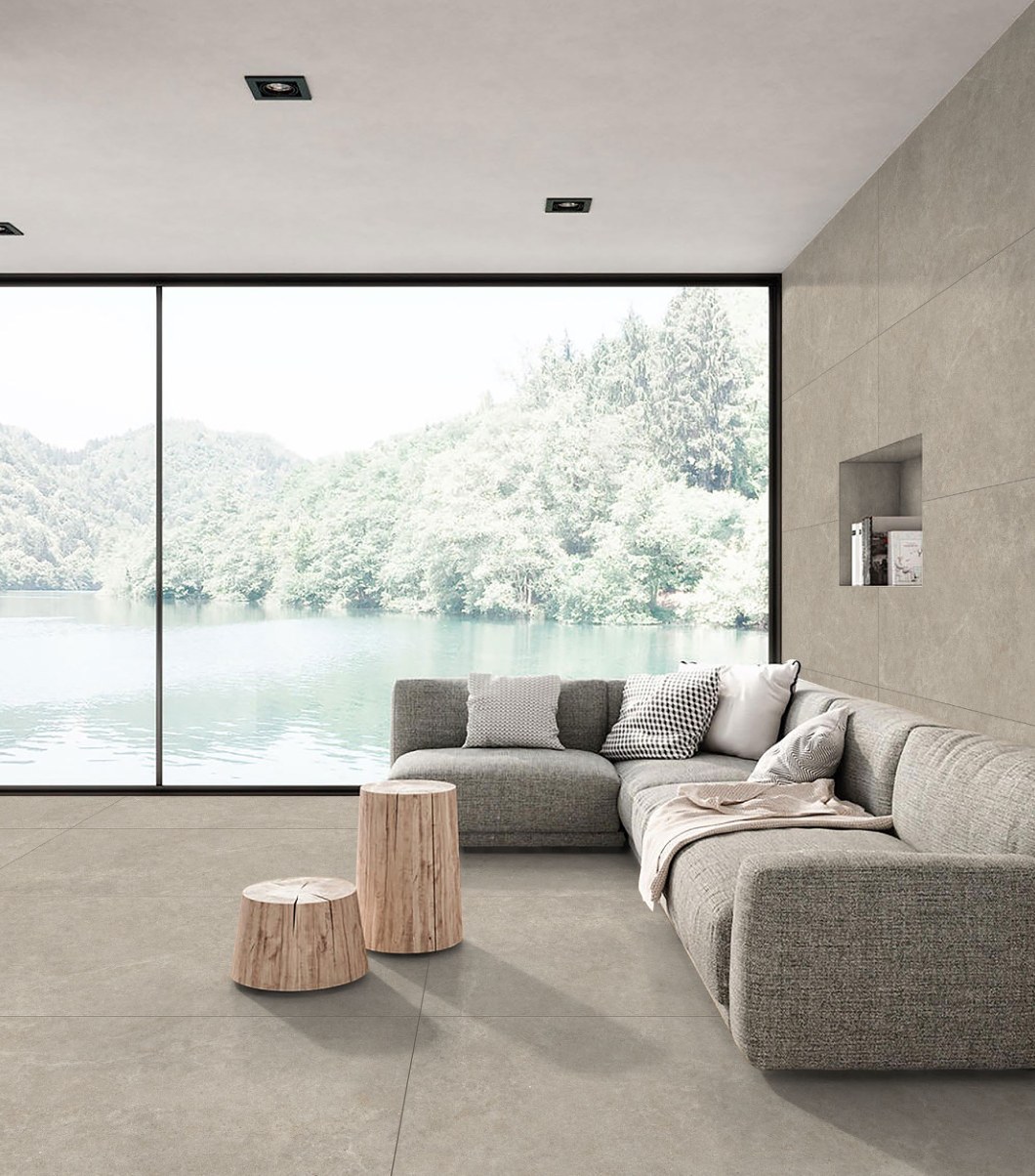 Ash Stone ceramic surface