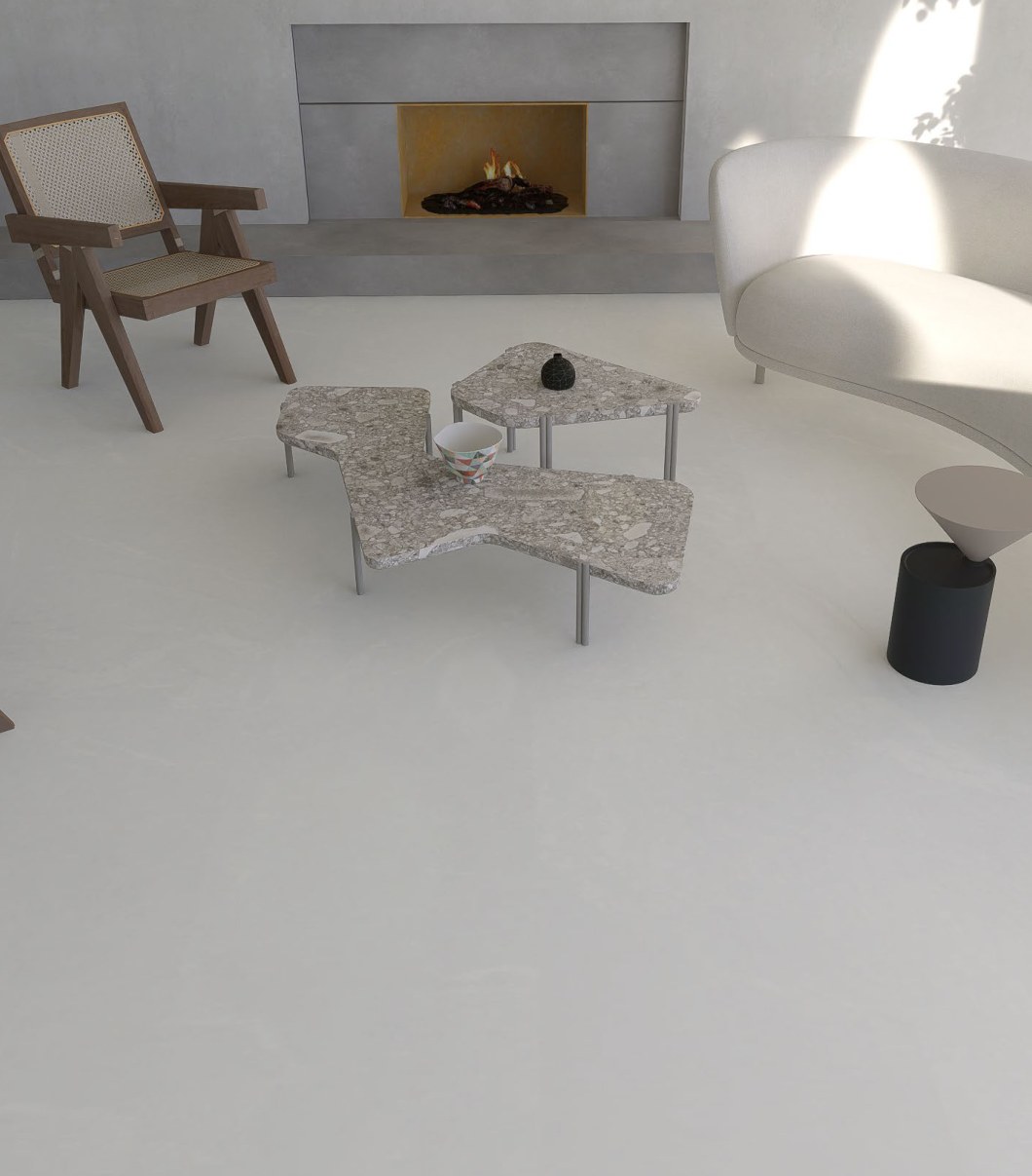 Ivory Stone 02 ceramic surface