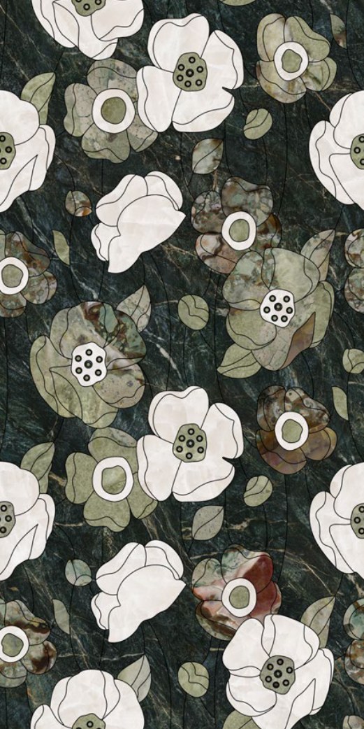 Charcoal Stone ceramic surface