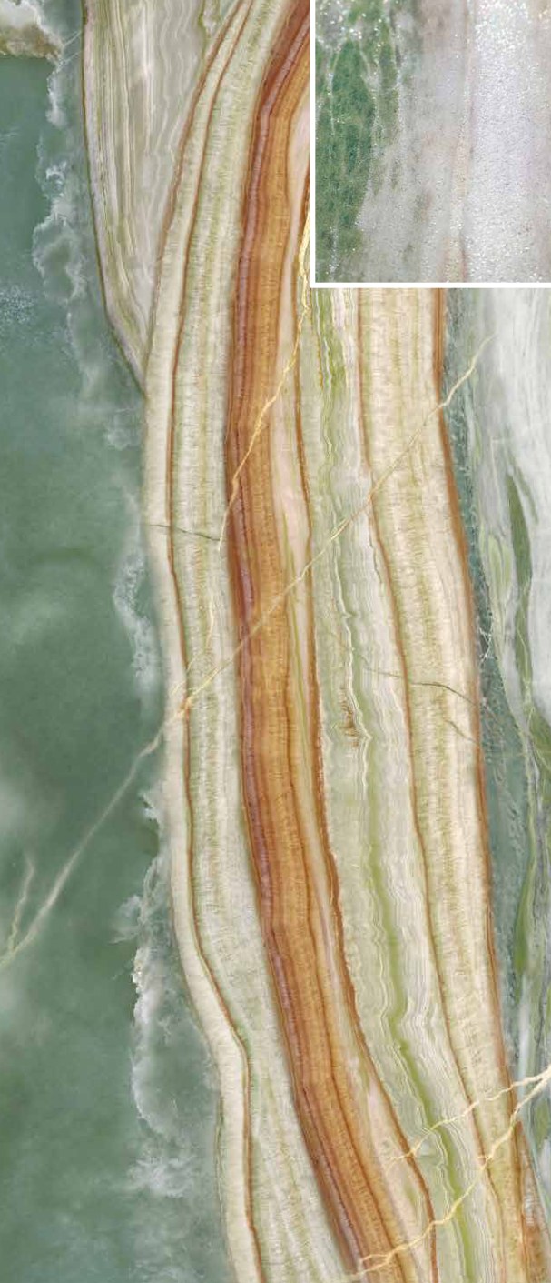 Umber Fissure ceramic surface