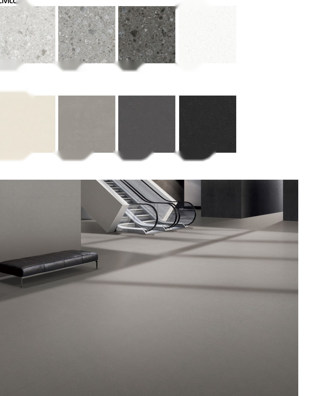 Natural Ground ceramic surface
