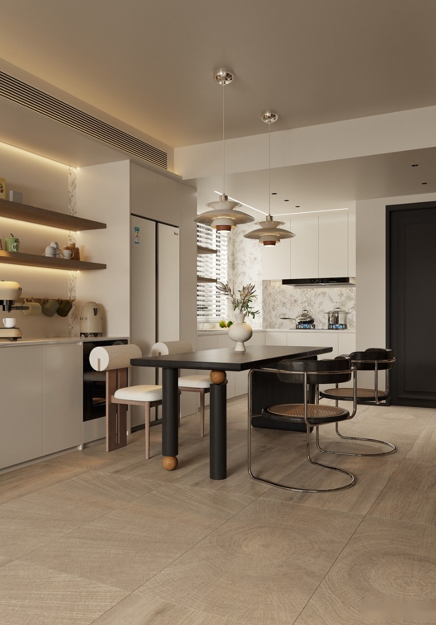Umber Plank ceramic surface