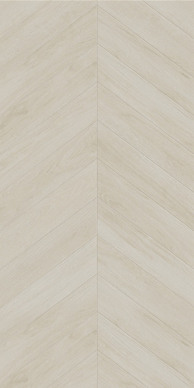 Ivory Chevron ceramic surface